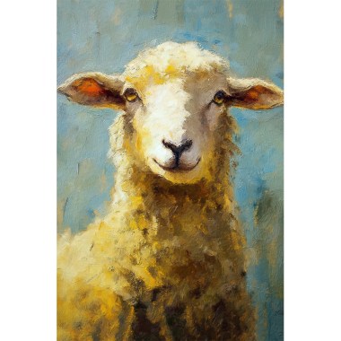 Schilderij schaap II